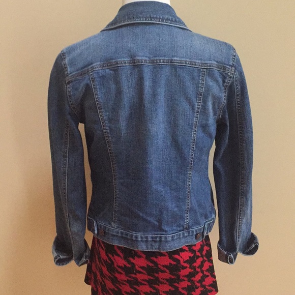 LOFT Jean Jacket Small - Picture 4 of 10